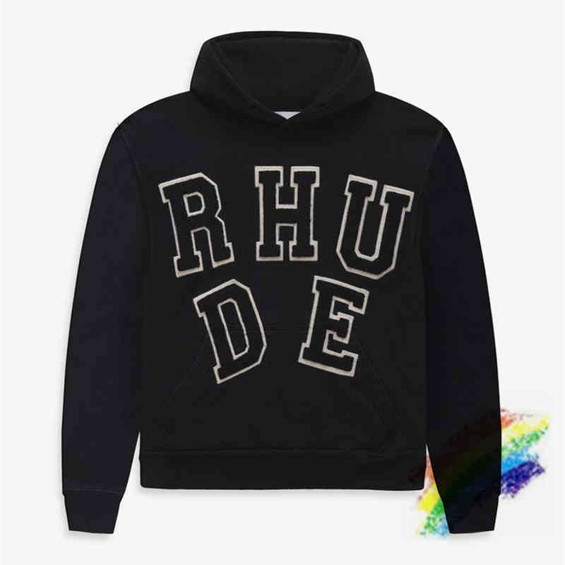 Rhude men's and women's Hoodie, rhude clothing, 100% cotton, high quality, 1:1, towel embroidery, large plain sweater
Rhude men's and women's Hoodie, rhude clothing, 100% cotton, high quality, 1:1, towel embroidery, large plain sweater