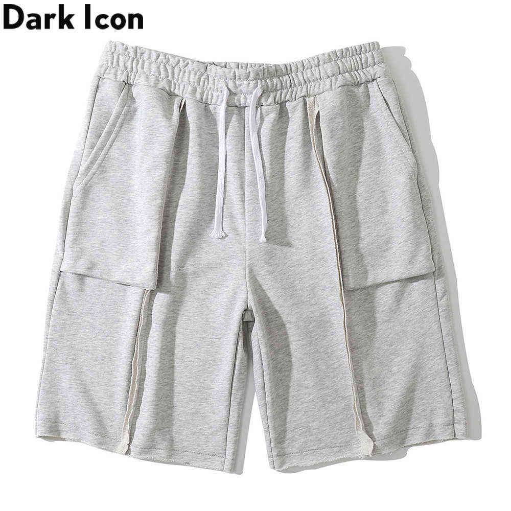 Terry Material Unlock Hemline Men's Shorts Elastic Waist Pockets Shorts for Men 210603, Black
Terry Material Unlock Hemline Men's Shorts Elastic Waist Pockets Shorts for Men 210603, Black