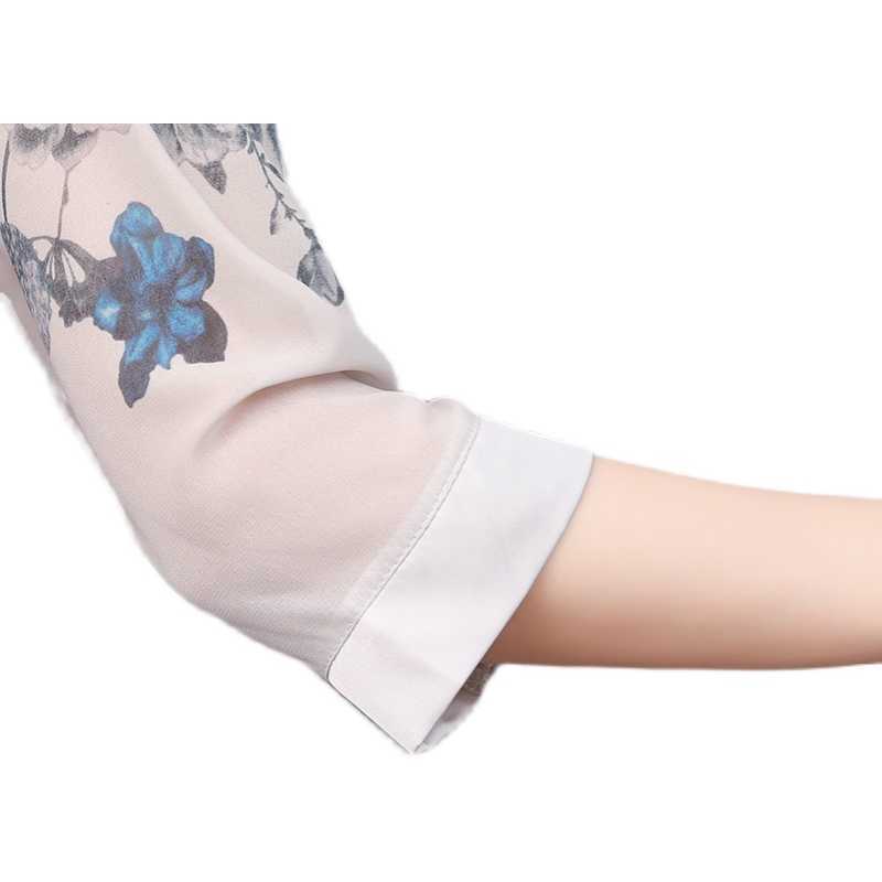 Korean Fashion Silk Women Shirts Office Lady Satin Mesh Short Sleeve Womens Tops and Blouses Plus Size XXXL Blusas Largas 210531