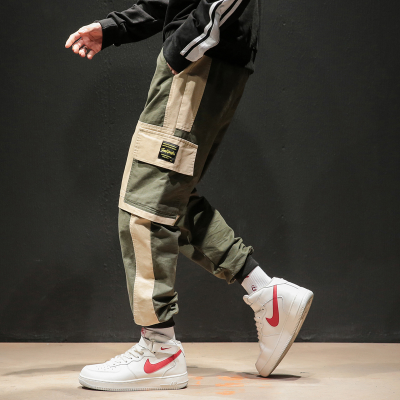 2021 New Hip Hop Joggers Men Pants Multi-pocket Ribbons Man Sweatpants Streetwear Casual Mens Pant F6MS, Black
2021 New Hip Hop Joggers Men Pants Multi-pocket Ribbons Man Sweatpants Streetwear Casual Mens Pant F6MS, Black