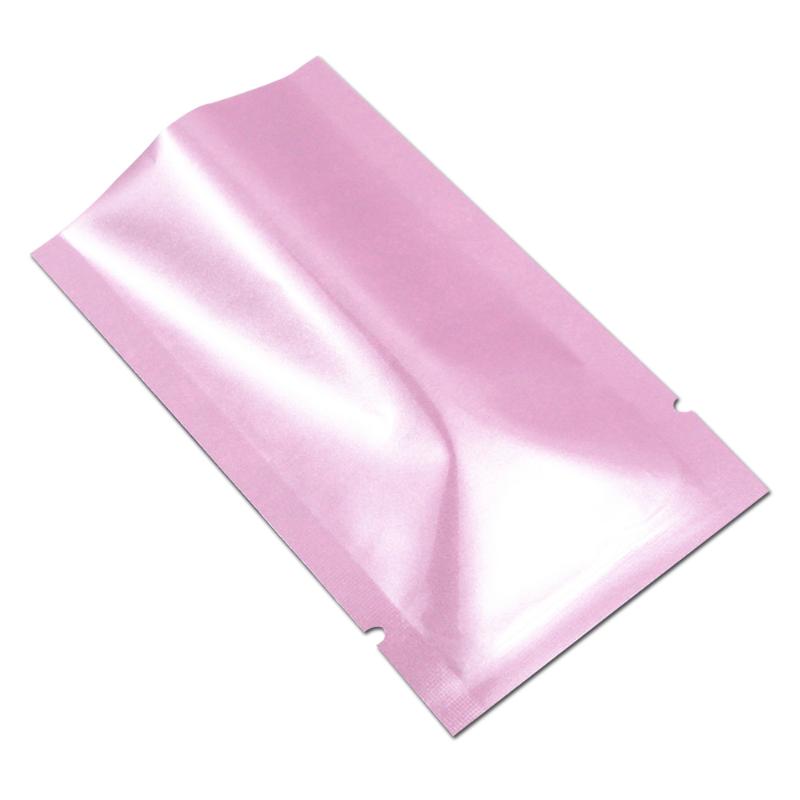 Open Top Pink Aluminium Foil Plastic Bags Vacuum Storage Pouches Heat Seal Bag Party Package Pack Bags with Tear Notch
Open Top Pink Aluminium Foil Plastic Bags Vacuum Storage Pouches Heat Seal Bag Party Package Pack Bags with Tear Notch