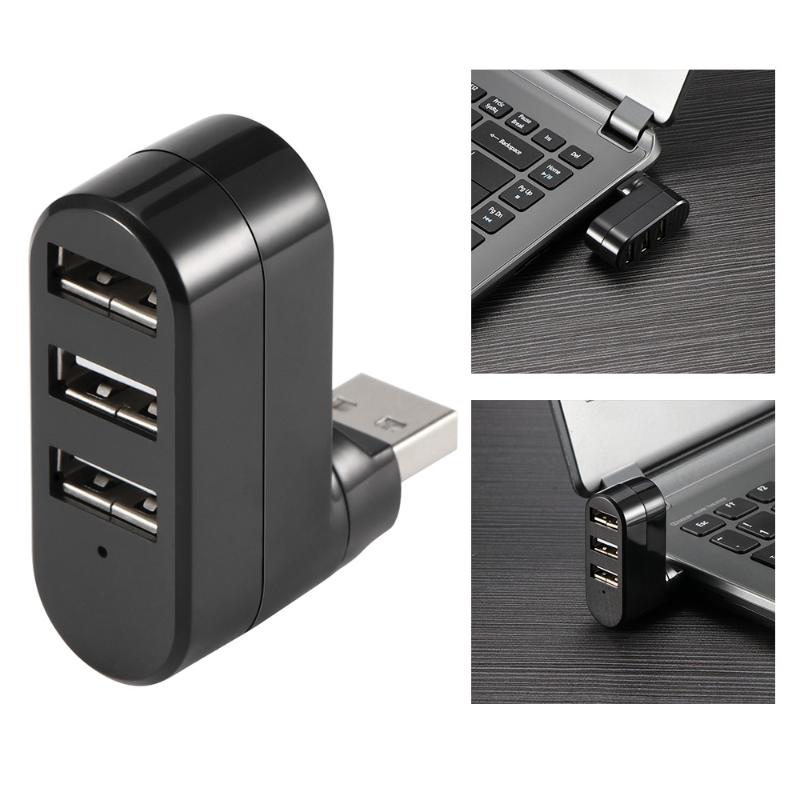Vogue Rotatable High Speed 3 Ports USB 2.0 HUB Multi-port Desktop 180 Degree Splitter Adapter For Tablet Computer PC Mac OS
Vogue Rotatable High Speed 3 Ports USB 2.0 HUB Multi-port Desktop 180 Degree Splitter Adapter For Tablet Computer PC Mac OS