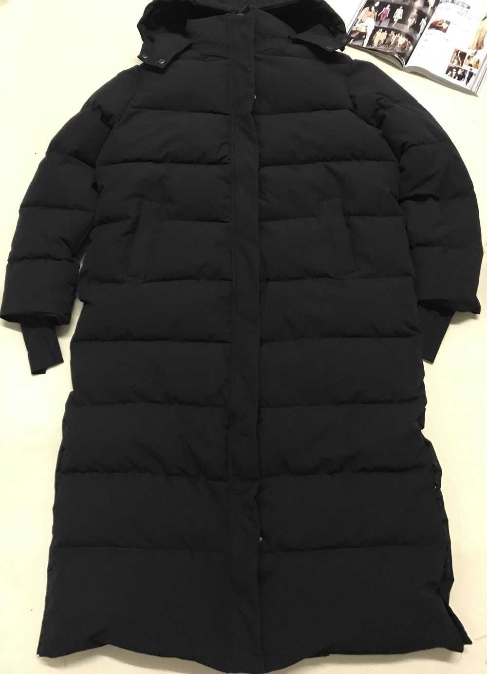 Parka Coat Maxi Long Winter Jacket Women Hooded Pocket Zipper Female Lady Windbreaker Overcoat Outwear Clothing Quilted 211018