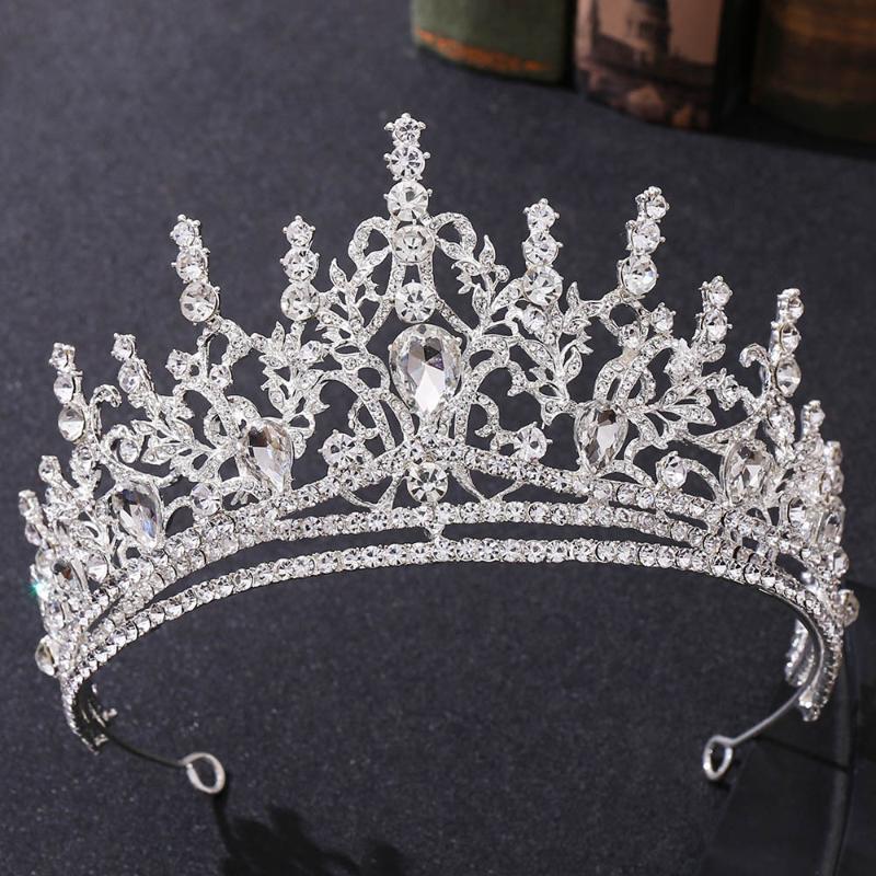 Hair Clips & Barrettes MYFEIVO Glitter Crystal Bridal Crown Rhinestone Wedding Tiaras Elegant Headband Jewelry Accessories HQ0951, Golden;silver
Hair Clips & Barrettes MYFEIVO Glitter Crystal Bridal Crown Rhinestone Wedding Tiaras Elegant Headband Jewelry Accessories HQ0951, Golden;silver