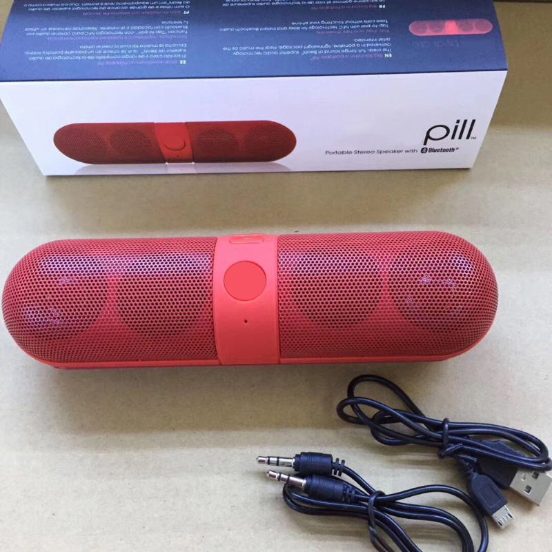 Pill Mini Bluetooth Speaker Portable Wireless Speakers Sound System 3D HD Stereo Surround Boombox Super Bass Music DHL free
Pill Mini Bluetooth Speaker Portable Wireless Speakers Sound System 3D HD Stereo Surround Boombox Super Bass Music DHL free