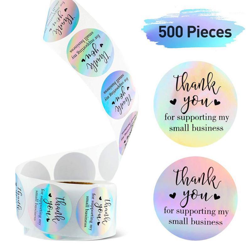 Gift Wrap 500pcs/Roll Thank You Stickers For Business Children Rainbow Laser Wedding Label Sticker Stationary
Gift Wrap 500pcs/Roll Thank You Stickers For Business Children Rainbow Laser Wedding Label Sticker Stationary