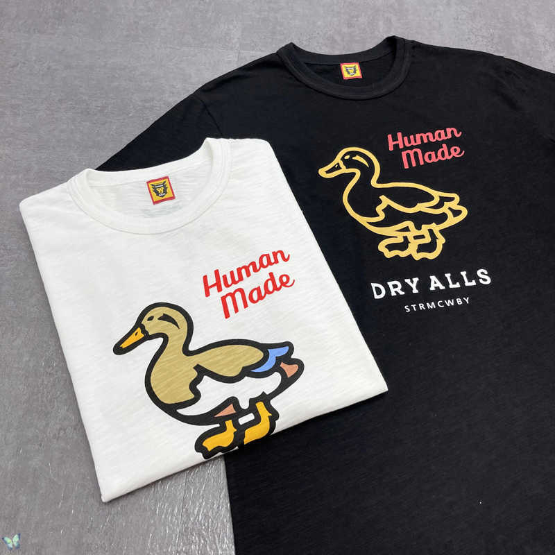 2021 New Human Made Duck T-shirt Dry Alls Flax Men Women High Quality Humanmade T Shirt Inside Tag Label X0726, H11-1hei
2021 New Human Made Duck T-shirt Dry Alls Flax Men Women High Quality Humanmade T Shirt Inside Tag Label X0726, H11-1hei