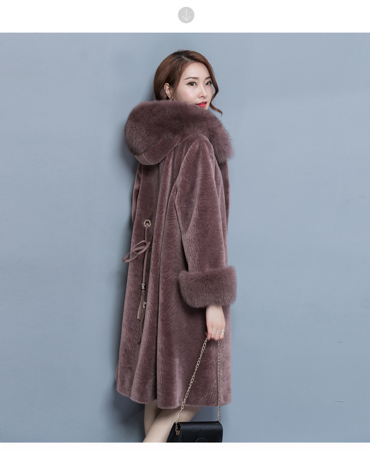 WYWAN autumn and winter woolen coat female Mid-Long New Korean temperament women's popular Outerwear woolen coat Women 210218