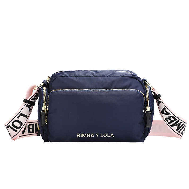 Spanish Bimba y Lola Simple Shoulder Bag Oxford Cloth Women's Diagonal Bag