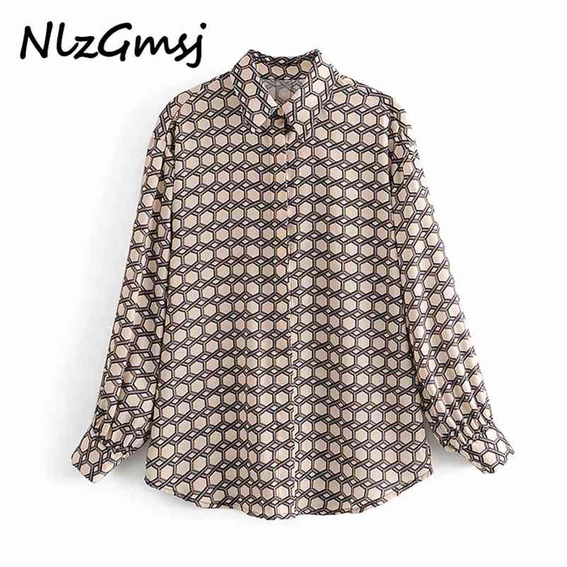 Blouse Women Retro Oversized Chain Print Long Sleeve Chic Female Elegant Shirt Blusas Femininas 210628, As picture
Blouse Women Retro Oversized Chain Print Long Sleeve Chic Female Elegant Shirt Blusas Femininas 210628, As picture