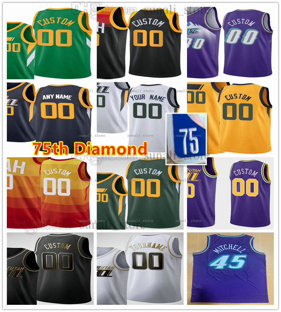 75th Basketball Jerseys 23 Royce O'Neale 8 Rudy Gay 20 Udoka Azubuike 0 Eric Paschall 81 Miye Oni 13 Jared Butler 33 Elijah Hughes 3 Trent Forrest 24 Malik Fitts Printed, White
75th Basketball Jerseys 23 Royce O'Neale 8 Rudy Gay 20 Udoka Azubuike 0 Eric Paschall 81 Miye Oni 13 Jared Butler 33 Elijah Hughes 3 Trent Forrest 24 Malik Fitts Printed, White