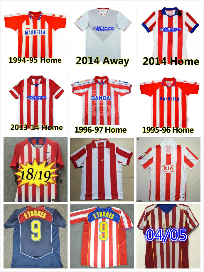 Retro FALCAO CAMINERO ARDA Soccer Jerseys 1994 1995 1996 1997 03 04 05 Classic Vintage Centenary 13 14 15 football shirt GRIEZMANN F.Torres Simeone Jesús Gámez COURTOIS
Retro FALCAO CAMINERO ARDA Soccer Jerseys 1994 1995 1996 1997 03 04 05 Classic Vintage Centenary 13 14 15 football shirt GRIEZMANN F.Torres Simeone Jesús Gámez COURTOIS