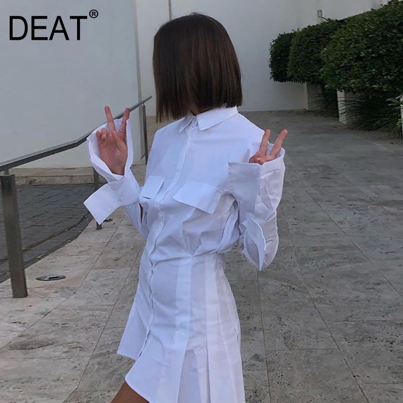 Autumn Fashion Casual Long Sleeve Patchwork Solid Color Stand Collar Pleated High Waist Sexy Dress Women SE406 210525, Green
Autumn Fashion Casual Long Sleeve Patchwork Solid Color Stand Collar Pleated High Waist Sexy Dress Women SE406 210525, Green