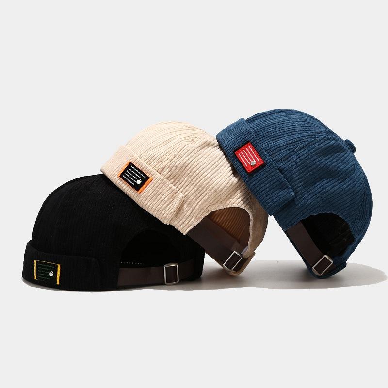 Beanie/Skull Caps Vintage Beanie Hats Men Women Spring Autumn Landlord Hat Streetwear Hip Hop Brimless Corduroy Docker Cap Wholesale, Navy
Beanie/Skull Caps Vintage Beanie Hats Men Women Spring Autumn Landlord Hat Streetwear Hip Hop Brimless Corduroy Docker Cap Wholesale, Navy
