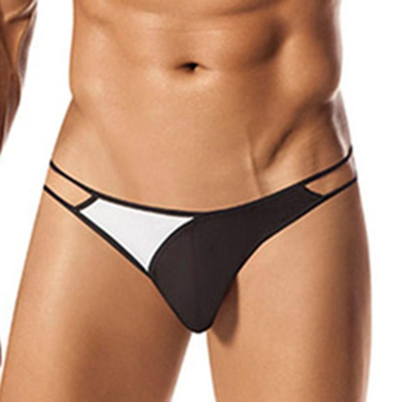 Underpants Double T-Back G-String Thongs Men's Underwear Low-Rise Briefs Seamless Bikini Swimming Trunks Male Comfy Lingerie, Black;white
Underpants Double T-Back G-String Thongs Men's Underwear Low-Rise Briefs Seamless Bikini Swimming Trunks Male Comfy Lingerie, Black;white