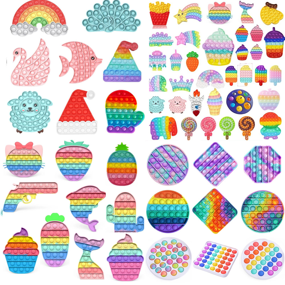 New!!! Fidget Toys Push It Bubble Antistress Toys Anti-stress Soft Sensory Gifts Reusable Squeeze Office Toys Desktop Fun Adult Kids Stress Reliever Party Gifts
New!!! Fidget Toys Push It Bubble Antistress Toys Anti-stress Soft Sensory Gifts Reusable Squeeze Office Toys Desktop Fun Adult Kids Stress Reliever Party Gifts