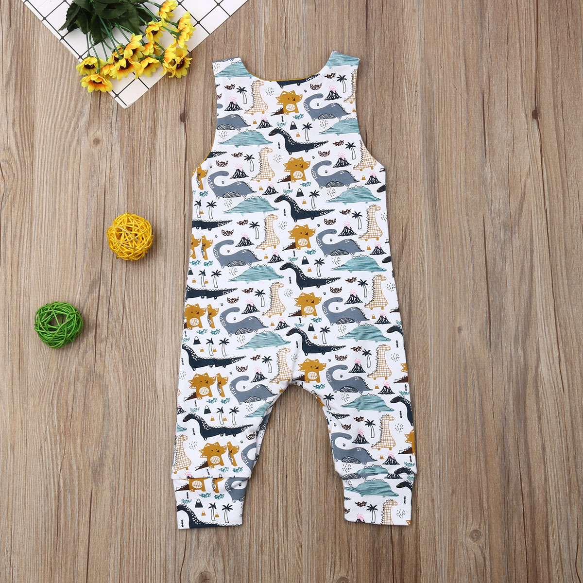Summer 0-24M Baby Girl Clothes Boy Sleeveless Dinosaur Print Romper Girls Jumpsuit Kids One-Piece Outfit Playsuit, Default color
Summer 0-24M Baby Girl Clothes Boy Sleeveless Dinosaur Print Romper Girls Jumpsuit Kids One-Piece Outfit Playsuit, Default color