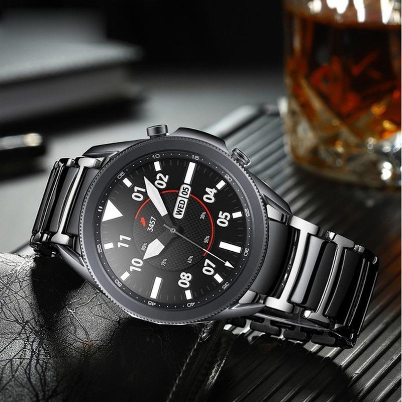 Watch Bands 20 22mm Watchband For Huawei Gt2e Gt2 Strap Active 2 40 44mm Ceramic Band Samsung Galaxy 3 S3 42 46mm GTS
Watch Bands 20 22mm Watchband For Huawei Gt2e Gt2 Strap Active 2 40 44mm Ceramic Band Samsung Galaxy 3 S3 42 46mm GTS