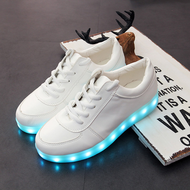 Size 27-44 USB Charger Glowing Sneakers Lighted Shoes for Boy&Girl Casual LED Shoes for Children Led Slippers Luminous Sneakers, Black
Size 27-44 USB Charger Glowing Sneakers Lighted Shoes for Boy&Girl Casual LED Shoes for Children Led Slippers Luminous Sneakers, Black