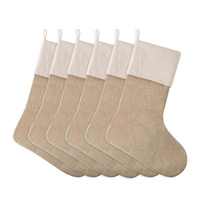 Christmas Decorations Large Burlap Stockings Jute Xmas Stocking Plain Fireplace Decor Window Decoration Sock Tree Ornaments
Christmas Decorations Large Burlap Stockings Jute Xmas Stocking Plain Fireplace Decor Window Decoration Sock Tree Ornaments