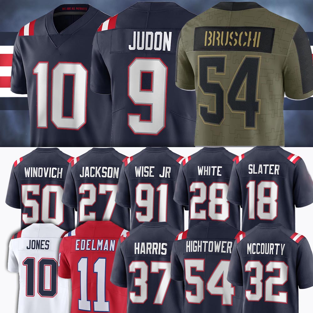 10 Mac Jones 9 Matt Judon Patriot Football Jerseys 11 Julian Edelman 54 Dont'a Hightower 4 Jarrett Stidham 32 DEVIN MCCOURTY 37 Damien Harris Football MATTHEW SLATER, Men(ai guo zhe)
10 Mac Jones 9 Matt Judon Patriot Football Jerseys 11 Julian Edelman 54 Dont'a Hightower 4 Jarrett Stidham 32 DEVIN MCCOURTY 37 Damien Harris Football MATTHEW SLATER, Men(ai guo zhe)