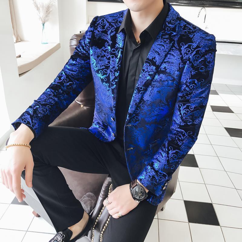 Men's Suits & Blazers Blue Velvet Blazer Men Luxury Paisley Flower Pattern Fancy 2021 Plus Size Suit Jacket, Same as photo
Men's Suits & Blazers Blue Velvet Blazer Men Luxury Paisley Flower Pattern Fancy 2021 Plus Size Suit Jacket, Same as photo