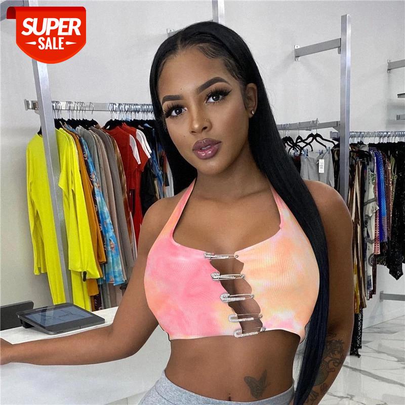 HIRIGIN New Sexy Hollow Out Women Tank Sleeveless Halter Lace-up Crop Tops Ribbed Party Diamonds Pin Patchwork Streetwear Female #li3C, White
HIRIGIN New Sexy Hollow Out Women Tank Sleeveless Halter Lace-up Crop Tops Ribbed Party Diamonds Pin Patchwork Streetwear Female #li3C, White