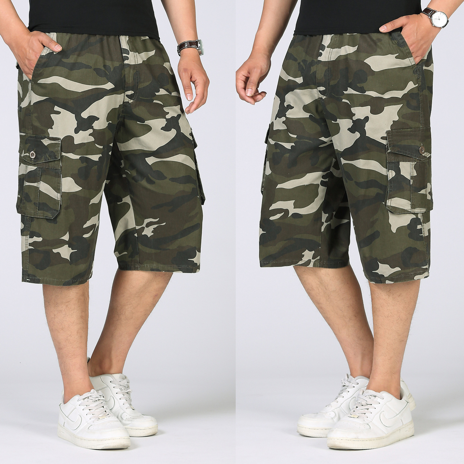 2021 New Cool Men Camouflage Casual Cotton Short Male Pants Comfortable Camo Cargo Shorts Y6w7, White
2021 New Cool Men Camouflage Casual Cotton Short Male Pants Comfortable Camo Cargo Shorts Y6w7, White
