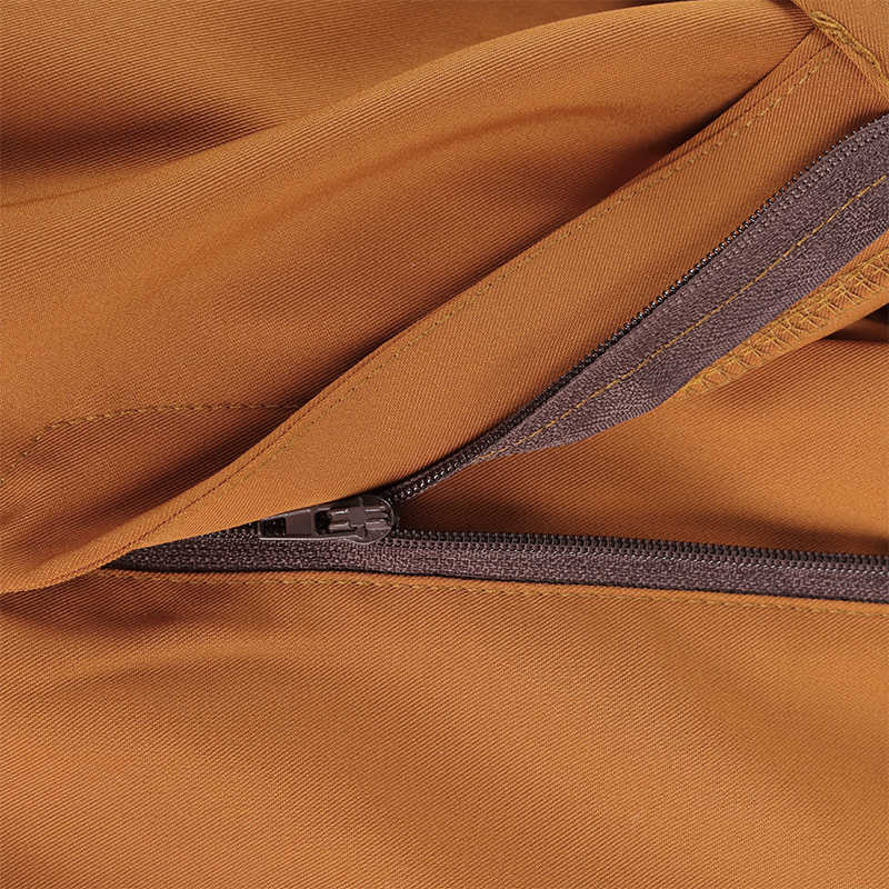 Colysmo Woman White Pants Button Zipper High Waist Loose Lace up Casual Fashion Streetwear Ladies Elegant Trousers 210527