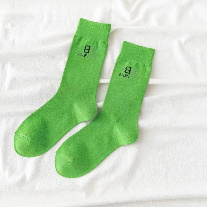Multicolor Letter Cotton Socks Women Girl Letters Casual Sport Sock Fashion Hosiery Wholesale Price High Quality