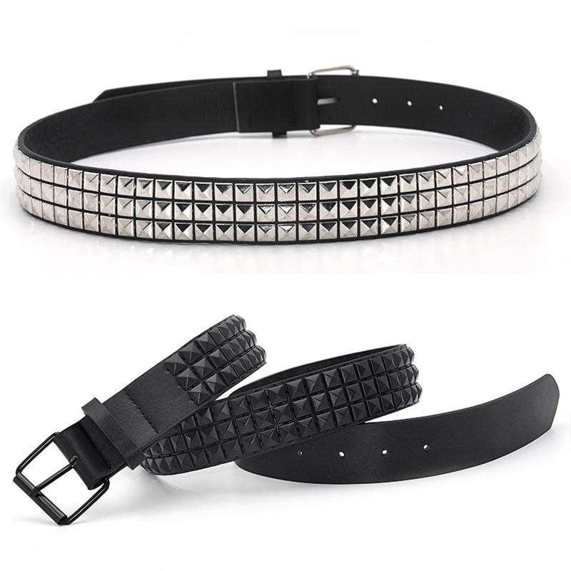 Belts GAOKE Pyramid Rivet Waist Men&Women's Studded LeatherBelt Punk Rock Hardware With Pin Buckle Drop Waistbrand Black Jean, Black;brown
Belts GAOKE Pyramid Rivet Waist Men&Women's Studded LeatherBelt Punk Rock Hardware With Pin Buckle Drop Waistbrand Black Jean, Black;brown