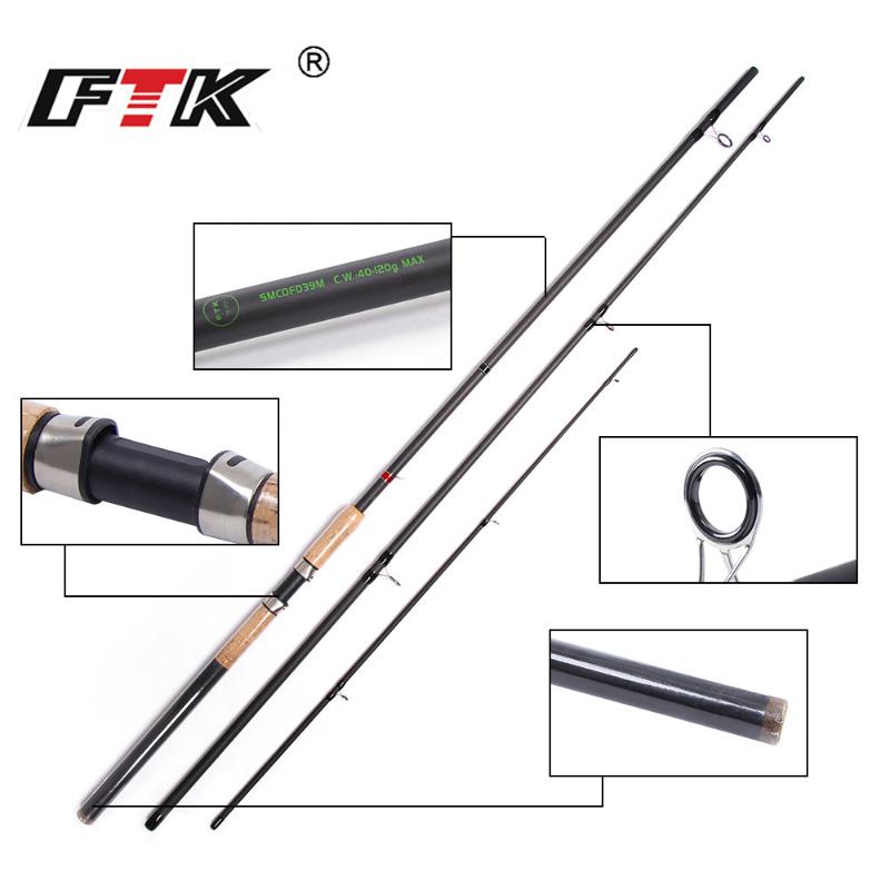 Boat Fishing Rods FTK 99% High Carbon Spining Rod Feeder C.W. 40-120G Standard 1.6MM Carp Stick Super Heavy Tackle
Boat Fishing Rods FTK 99% High Carbon Spining Rod Feeder C.W. 40-120G Standard 1.6MM Carp Stick Super Heavy Tackle