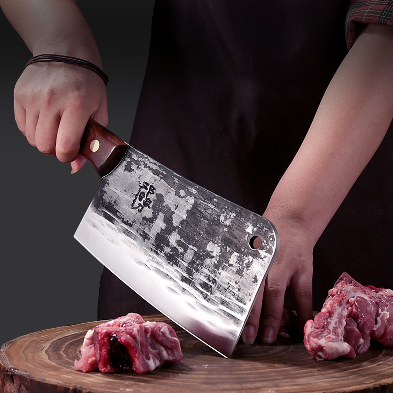 DENGJIA Forged Fu Tang Carbon Stee Stye Butcher Knife Handmade Kitchen Chopper Househod Fish Bone Meat Ceaver For Chicken
DENGJIA Forged Fu Tang Carbon Stee Stye Butcher Knife Handmade Kitchen Chopper Househod Fish Bone Meat Ceaver For Chicken