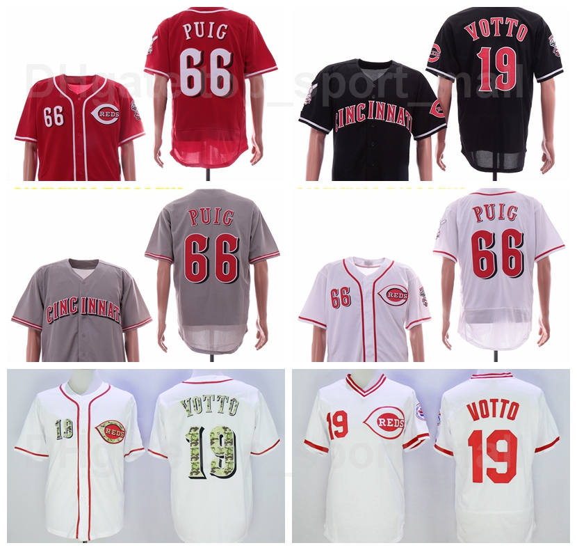 2018 Style Baseball 66 Yasiel Puig Jersey 19 Joey Votto Flexbase Cool Base 1976 Retror Pullover Cooperstown Red White Grey Discount Cheap, Blue;black
2018 Style Baseball 66 Yasiel Puig Jersey 19 Joey Votto Flexbase Cool Base 1976 Retror Pullover Cooperstown Red White Grey Discount Cheap, Blue;black