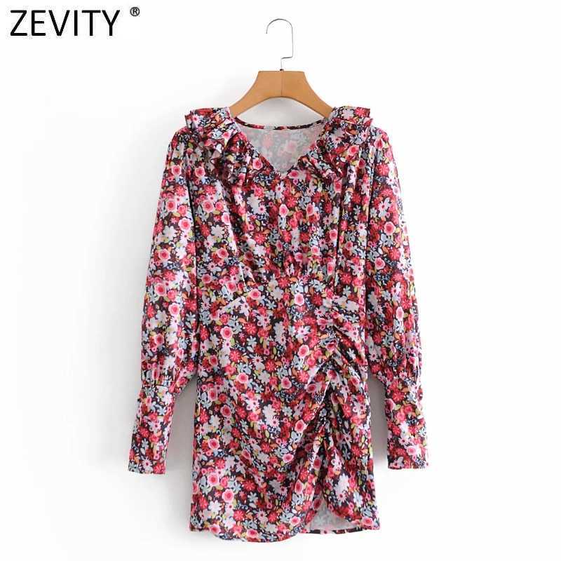 Zevity Women Sweet Flower Print Cascading Ruffle Pleated Slim Mini Dress Female Chic V Neck Lantern Sleeve Party Vestido DS4841 210603, As pic ds4841aazz
Zevity Women Sweet Flower Print Cascading Ruffle Pleated Slim Mini Dress Female Chic V Neck Lantern Sleeve Party Vestido DS4841 210603, As pic ds4841aazz