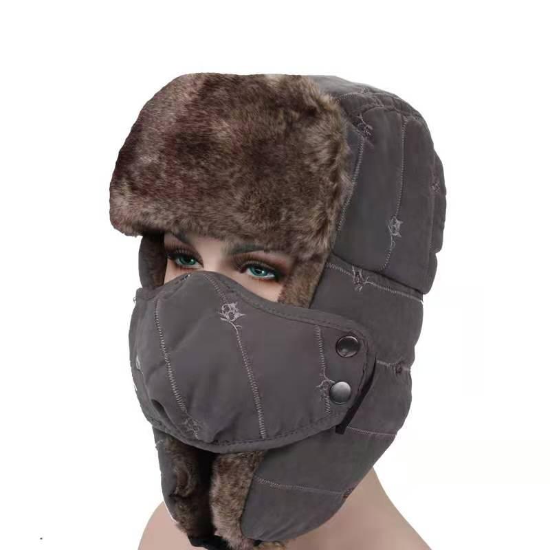 2021 Outdoor face and neck mask snow cap mountaineering ski riding winter hat Korean embroidery Lei Feng hat, Black
2021 Outdoor face and neck mask snow cap mountaineering ski riding winter hat Korean embroidery Lei Feng hat, Black