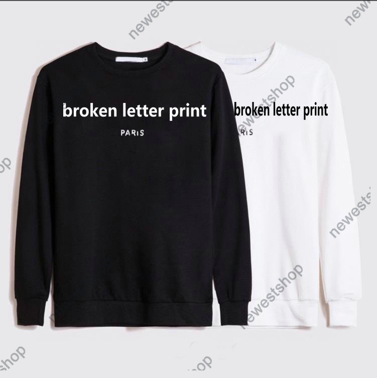 21ss Barcelona Europe Paris Designer Sweatshirt mens broken letter print hoodies Women Hoodies fashion Jumpers Designer hoodie Onthego, Black
21ss Barcelona Europe Paris Designer Sweatshirt mens broken letter print hoodies Women Hoodies fashion Jumpers Designer hoodie Onthego, Black