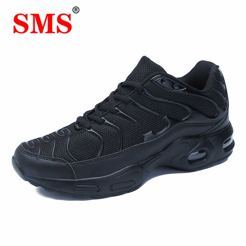 

Sms 2020 New Men Sneakers Fashion Summer Running Shoes Men Air Mesh Homme Breathable Wedges Sneakers Zapatillas Hombre Plus Size Q0728, Black-green