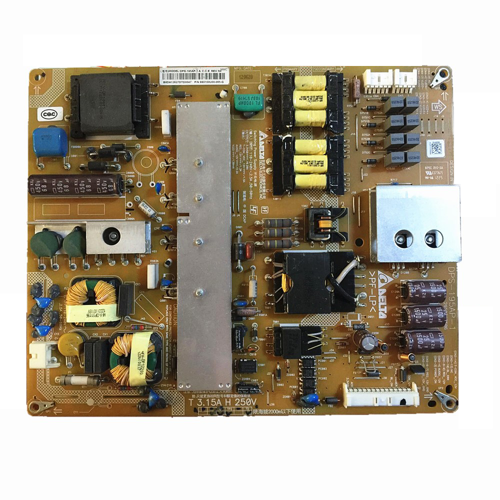 Tested Original LCD Monitor Power Supply LED Board Parts PCB Unit DPS-195AP DPS-195AP-1 For Sony KLV-55EX630
Tested Original LCD Monitor Power Supply LED Board Parts PCB Unit DPS-195AP DPS-195AP-1 For Sony KLV-55EX630