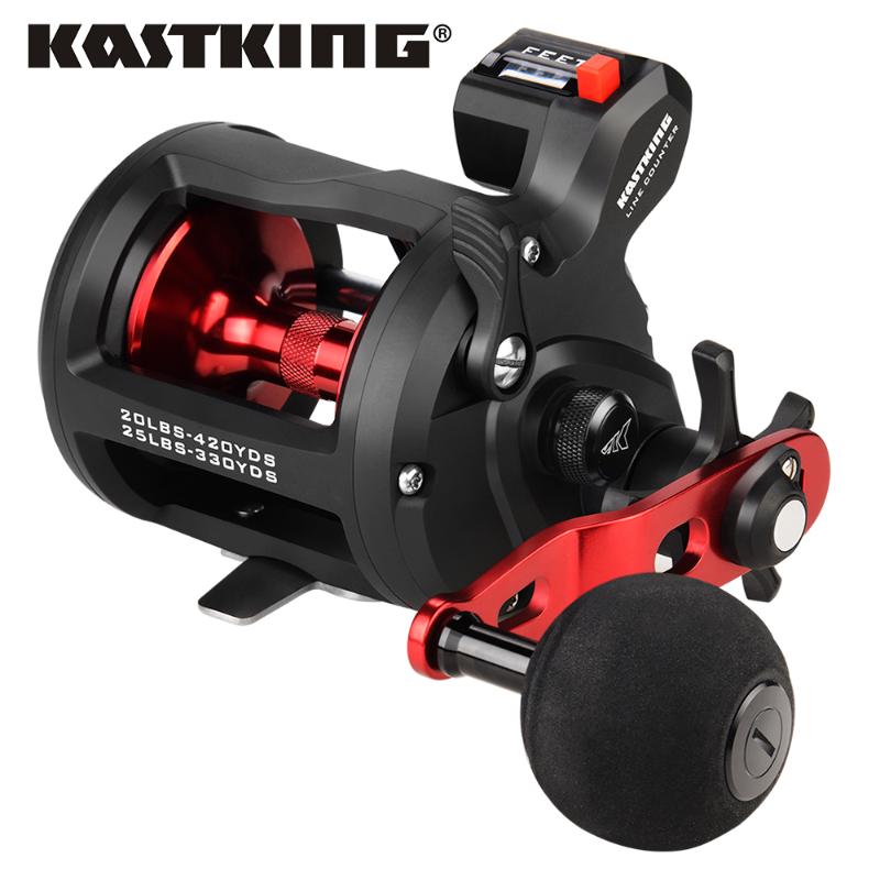 Baitcasting Reels KastKing ReKon Carbon Fiber Drag Washer Line Counter Trolling Fishing Reel Round 3+1 BBS Drum
Baitcasting Reels KastKing ReKon Carbon Fiber Drag Washer Line Counter Trolling Fishing Reel Round 3+1 BBS Drum