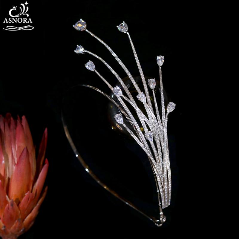 Hair Clips & Barrettes Fashion Party Headwear Classic European Princess Cubic Zirconia Headband CZ Bride Crown Tiaras, Prom Wedding Accessor
Hair Clips & Barrettes Fashion Party Headwear Classic European Princess Cubic Zirconia Headband CZ Bride Crown Tiaras, Prom Wedding Accessor