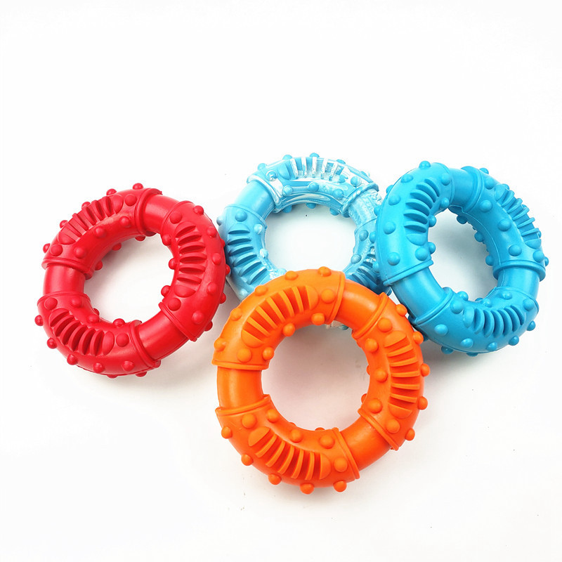 Aggressive Chewers Natural Rubber Long Lasting Indestructible Dog Toys Durable Puppy Chew Toy for Small Medium Large Dogs Blue