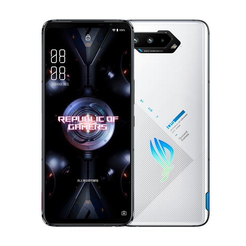 Original ASUS ROG 5 5G Mobile Phone Game 12GB RAM 128GB 256GB ROM Snapdragon 888 64.0MP 6000mAh Android 6.78" AMOLED Full Screen Fingerprint ID F