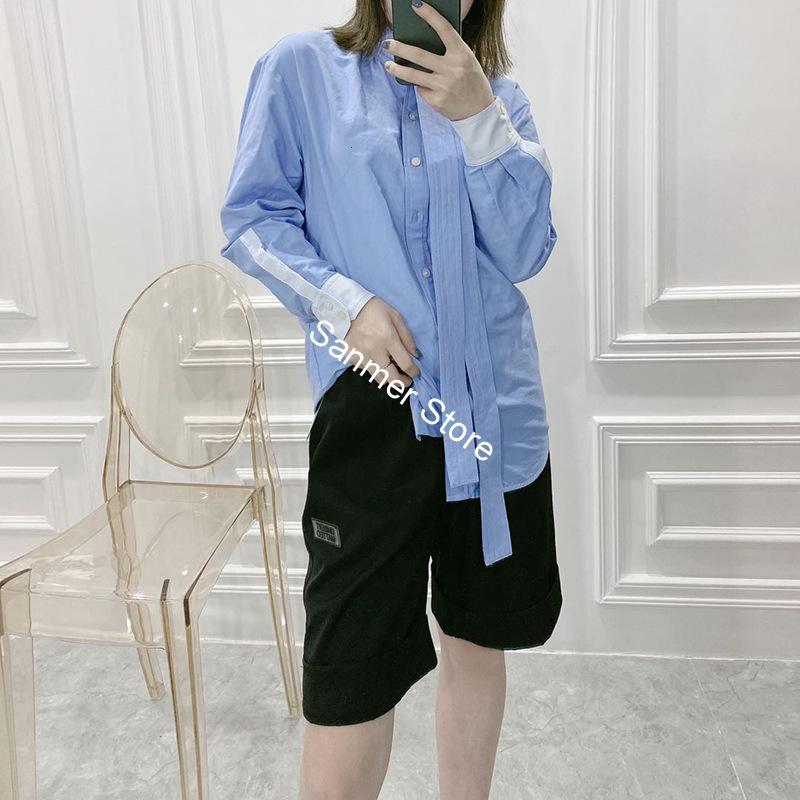 2021 New Camisa De Manga Longa Feminina Azul Lao Contraste Cor Solta Escritrio Senhora Blusa Primavera Vero Jayx, Black
2021 New Camisa De Manga Longa Feminina Azul Lao Contraste Cor Solta Escritrio Senhora Blusa Primavera Vero Jayx, Black