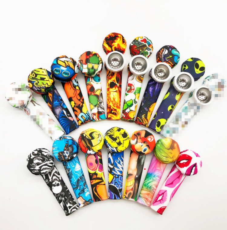 Colorful Smoking Silicone Tobacco Pipe Protable Hand Silicon Water Pipes Dabble Pipes for Dry Herb Free Air
Colorful Smoking Silicone Tobacco Pipe Protable Hand Silicon Water Pipes Dabble Pipes for Dry Herb Free Air