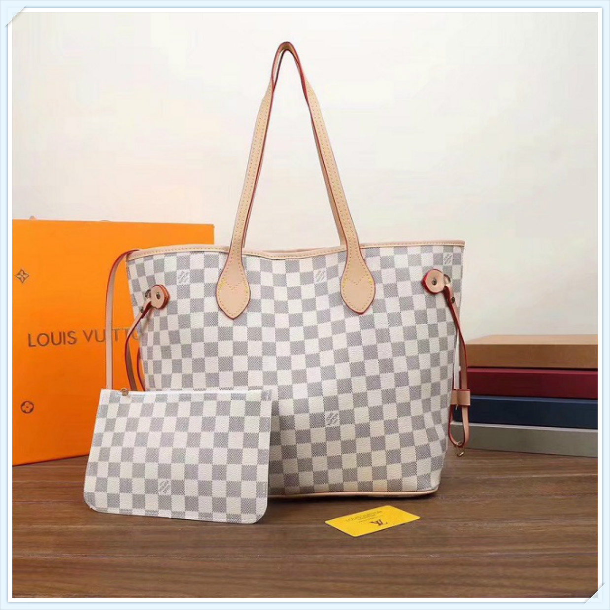 louis
vutton
bag bags Handbag Wallet Fashion Designer Messenger bag Women Tote Genuine Leather Crossbody bag with wallet+Small Casual, Beige
louis
vutton
bag bags Handbag Wallet Fashion Designer Messenger bag Women Tote Genuine Leather Crossbody bag with wallet+Small Casual, Beige