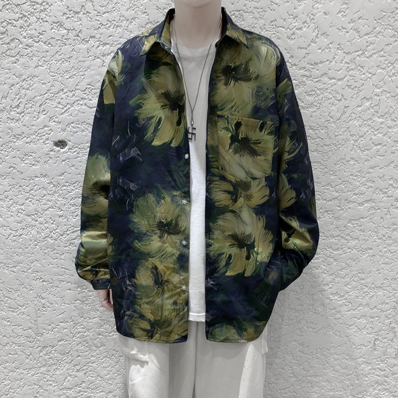 2021 New Spring Flower Men's Fashion Printing Retro Casual Men Streetwear Long Sleeve Shirts Mens Shirt -5xl V3ol, Yellow
2021 New Spring Flower Men's Fashion Printing Retro Casual Men Streetwear Long Sleeve Shirts Mens Shirt -5xl V3ol, Yellow