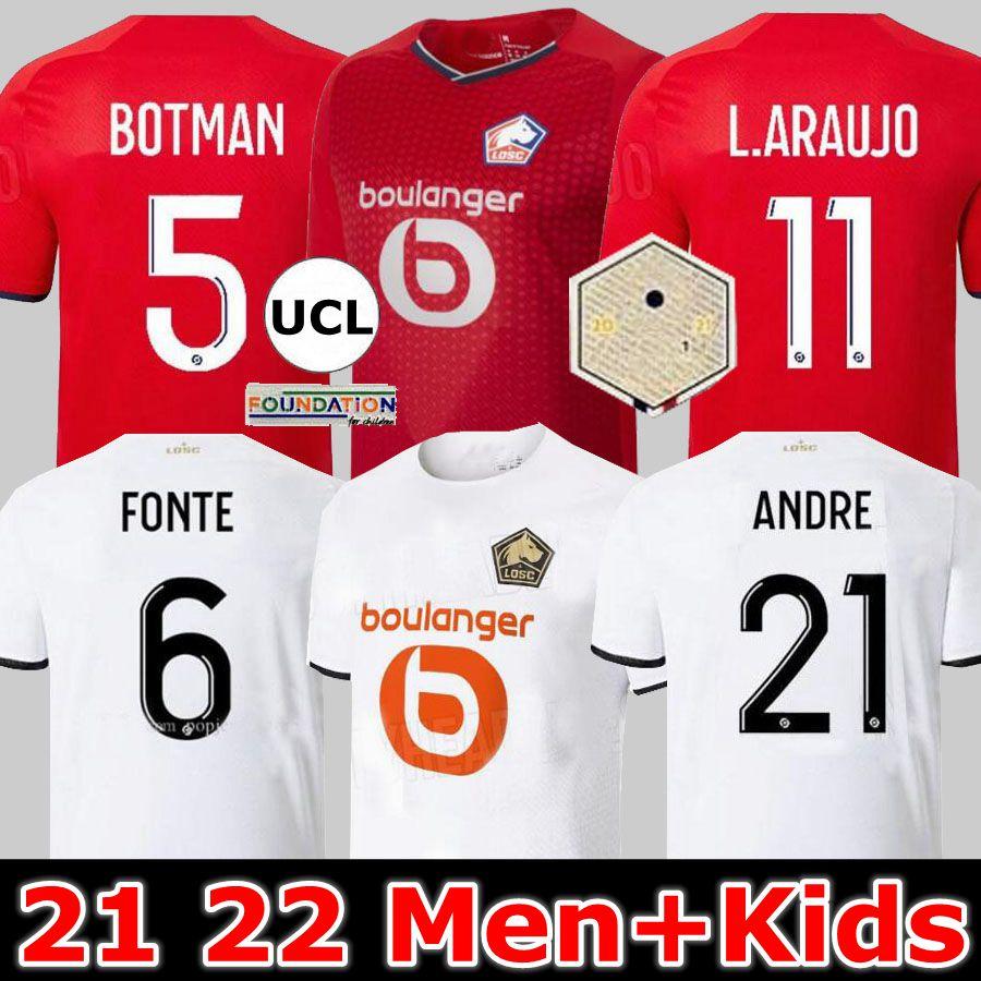 LOSC Lille 2021 2022 soccer jerseys BURAK DAVID FONTE BAMBA YAZICI football shirt 20 21 22 Lille Olympique JIKONE 10 maillot Adult Kids Kit, Black;yellow
LOSC Lille 2021 2022 soccer jerseys BURAK DAVID FONTE BAMBA YAZICI football shirt 20 21 22 Lille Olympique JIKONE 10 maillot Adult Kids Kit, Black;yellow