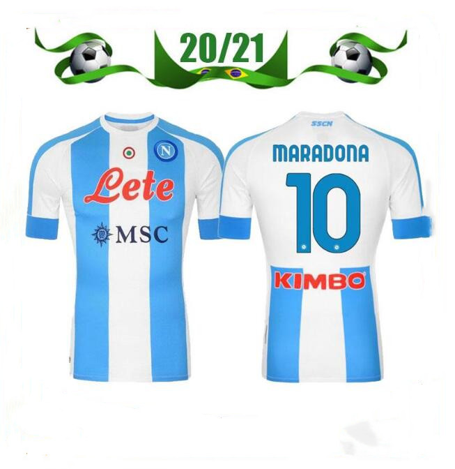 20/21 Napoli Commemorate #10 Maradona Soccer Jerseys 2021 fourth Away #14 MERTENS Maillots de foot HAMSIK MILIK football shirt uniforms Men&, White;black
20/21 Napoli Commemorate #10 Maradona Soccer Jerseys 2021 fourth Away #14 MERTENS Maillots de foot HAMSIK MILIK football shirt uniforms Men&, White;black