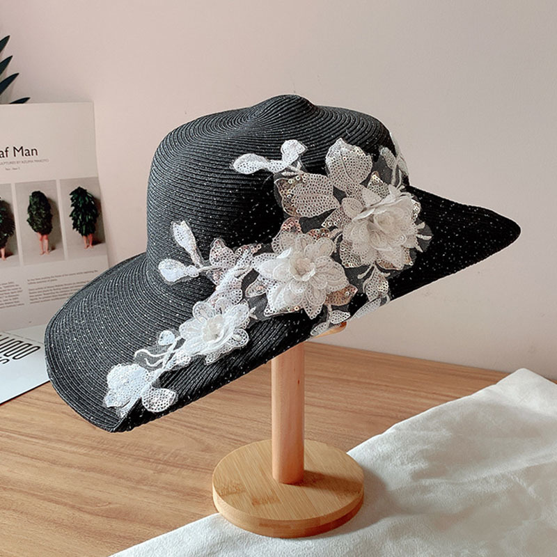 2021 New Fashion Ladies Straw Wide Brim Floral Kentucky Derby Church Wedding Sun Hat Summer Beach Hats for Women D4oa, Beige
2021 New Fashion Ladies Straw Wide Brim Floral Kentucky Derby Church Wedding Sun Hat Summer Beach Hats for Women D4oa, Beige